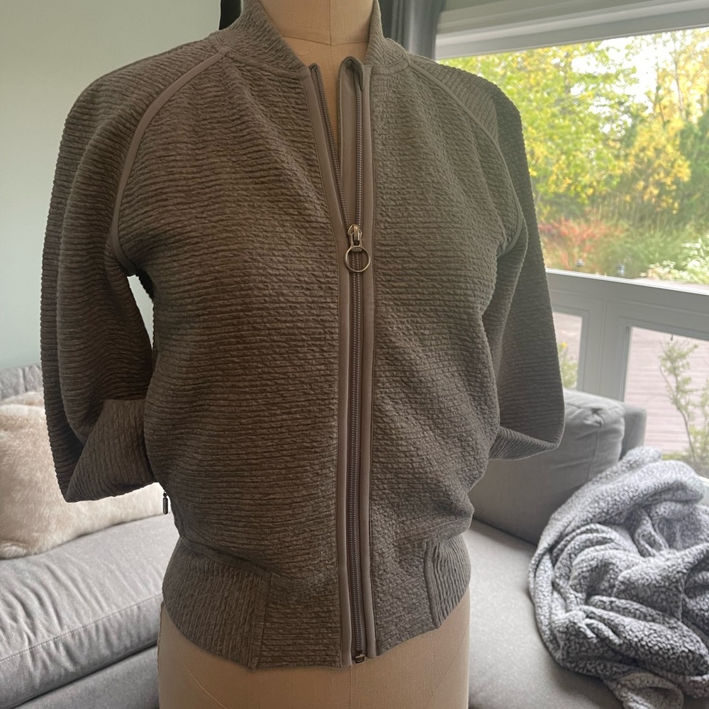 On repeat bomber lululemon